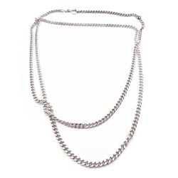 Tuotekuva Hopeinen panssariketju 70cm