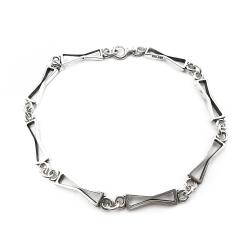 Tuotekuva Hopeinen rannekoru 19cm v.-72