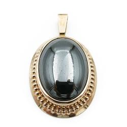 Tuotekuva Kultainen riipus, hematiitti