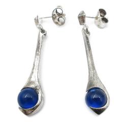 Tuotekuva Kalevala Koru Meri korvakorut, sininen kvartsi ja hopea