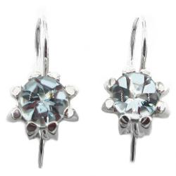 Tuotekuva Kalevala koru Naisen ääni korvakorut topaasilla hopea