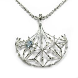 Tuotekuva Kalevala koru Naisen ääni riipus+ketju 45cm hopea