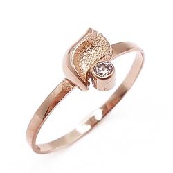 Tuotekuva Kultainen sormus zirk. 18mm v.-84