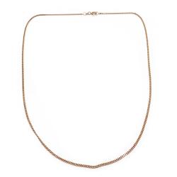 Tuotekuva Kultainen panssariketju 50.5cm umpi