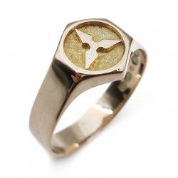 Tuotekuva 14k Insinöörinsormus 18,25mm