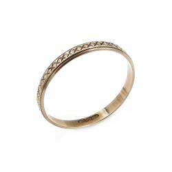 Tuotekuva Kuvioitusormus halk.19.5mm lev.2mm v.2018