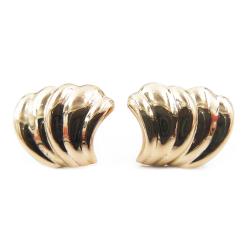 Tuotekuva Kultaiset korvakorut, aallot