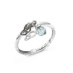 Tuotekuva Spinning perhonen sormus halk.17.5mm