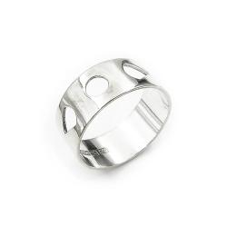 Tuotekuva Hopeasormus v.1959 halk.17+ lev.7mm