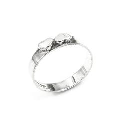 Tuotekuva Sydämet sormus halk.16mm lev.3mm