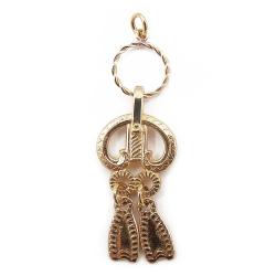 Tuotekuva Kultainen Viipurin rinkilä riipus