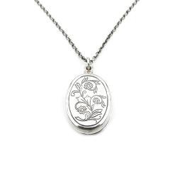 Tuotekuva Medaljonki Lapista 62cm hopea Kalevala Koru