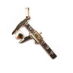 Tuotekuva Kultainen riipus, työntömitta