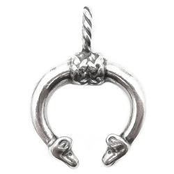 Tuotekuva Kalevala koru hopeinen Hirvenpääriipus pieni