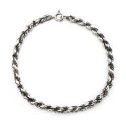 Tuotekuva Hopeinen cordell ranneketju 18,5cm lev. 4mm