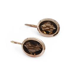 Tuotekuva Kultaiset savukvartsi korvakorut