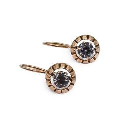 Tuotekuva Kultaiset korvakorut vaalean sinivihertävät roikkuvat