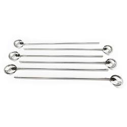 Tuotekuva Hopeiset mehu-/latte-/ pilli-/ glögilusikat 6 kpl