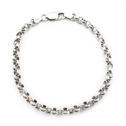 Tuotekuva Hopeinen papuketju 18cm lev.4mm