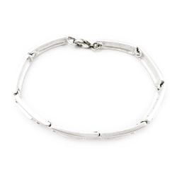 Tuotekuva Palkki ranneketju kirkkaalla kivellä 17,5cm