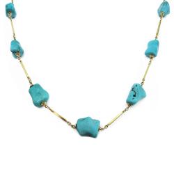 Tuotekuva Turkoosikivellinen sauvakaulakääty 70cm