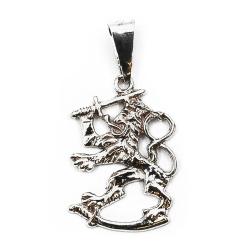 Tuotekuva Hopeinen Iso suomileijona riipus