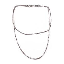 Tuotekuva Hopeinen venetsiaketju 80cm