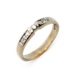 Tuotekuva 18k Timanttisormus 6 x 0,02 1 x 0,04ct    16,5