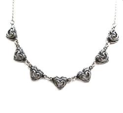 Tuotekuva Talon sydän kaulakoru hopeinen 41-44cm Kalevala