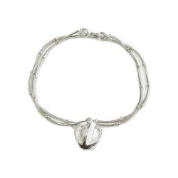 Tuotekuva Kalevala koru Lumikukka rannekoru 20-22cm hopea