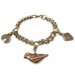 Tuotekuva Kalevala koru Aarrekääty rannekoru 20cm pronssi