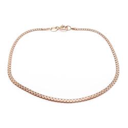 Tuotekuva Kultainen ranneketju litistetty 19cm