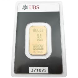 Tuotekuva 10g UBS sijoituskulta 0,999 318578