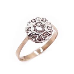 Tuotekuva Kultainen timanttisormus 16-mm 0,26ct