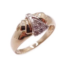 Tuotekuva Kultainen timanttisormus 18mm v.-90