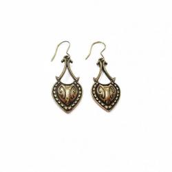 Tuotekuva Kalevala Koru Helinä korvakorut koukulla pronssi