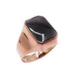 Tuotekuva Kultainen kantasormus hematiitti 20mm v.-67