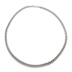 Tuotekuva Hopeinen panssariketju 46cm lev.5mm