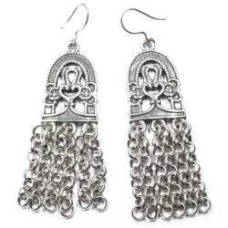 Tuotekuva Paratiisi/Hämäläinen juhlakääty korvakorut, hopea Kalevala