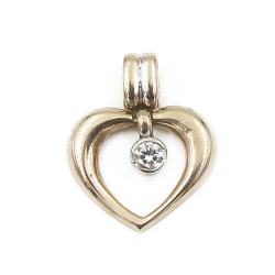 Tuotekuva Kultainen sydänriipus