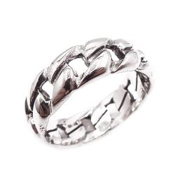 Tuotekuva Hopeinen ketjusormus 20,5mm