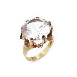 Tuotekuva Kirkas isokivellinen sormus 19,25mm v.-70