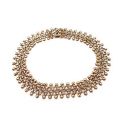 Tuotekuva 10mm Bismarck rannekoru 18cm v-76