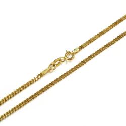 Tuotekuva Kultainen panssariketju 42/45cm lev.2mm