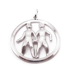 Tuotekuva Hopeinen kaksoset riipus