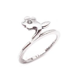 Tuotekuva Hopeinen spinning sormus 15,5mm