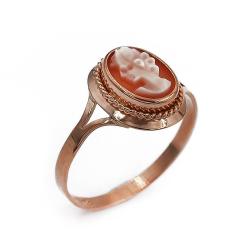 Tuotekuva Kultainen Cameesormus 17.5 1986 AP