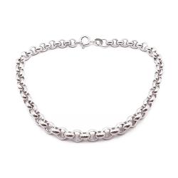 Tuotekuva Hopeinen papuranneketju 19cm