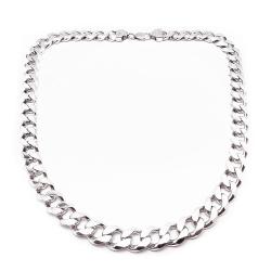 Tuotekuva Hopeinen panssarikaulaketju 59cm