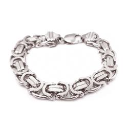 Tuotekuva Hopeinen kuningas ranneketju 19cm